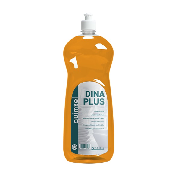 DINA PLUS 1,5 litros. Lavavajillas manual caja de 12 udes.                                                                                                                                                                                                